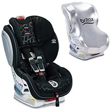 Britax Advocate ClickTight Convertible Car Seat with Sun Shield, Mosaic