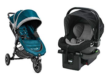 Baby Jogger 2016 City Mini GT Travel System in Teal/Black