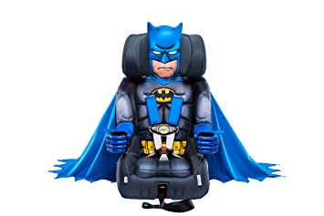 KidsEmbrace Batman Booster Car Seat, DC Comics Combination Seat, 5 Point Harness with Cape,...