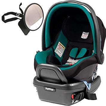 Peg Perego - Primo Viaggio 4-35 Car Seat w Back Seat Mirror - Aquamarine