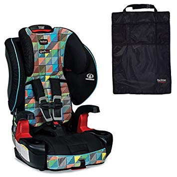 Britax Frontier ClickTight G1.1 Harness-2-Booster Car Seat & Kick Mats, Vector