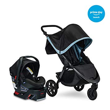 Britax B-Free & B-Safe Ultra Travel System, Frost