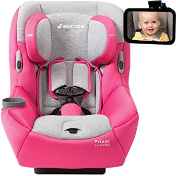 Maxi-Cosi - Pria 85 Convertible Car Seat w Back Seat Mirror - Passionate Pink