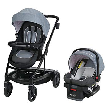 Graco Uno2Duo Travel System Stroller, Hazel