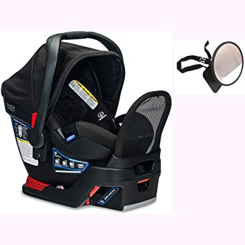 Britax Endeavours Infant Car Seat with Back Seat Mirror - Circa