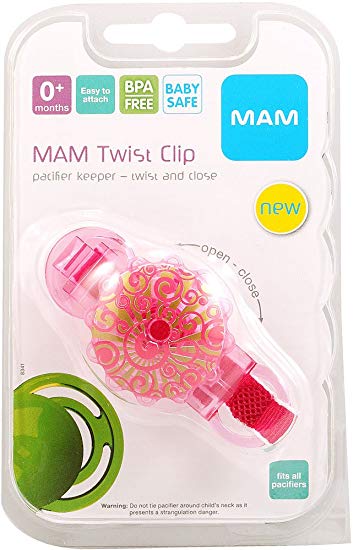 MAM Twist Clip for Girl -- 1 Clip